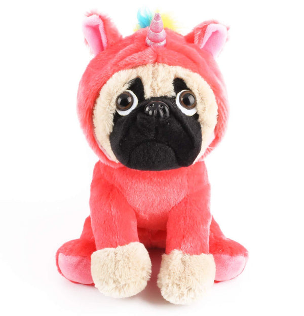 Pug Unicorn Plush